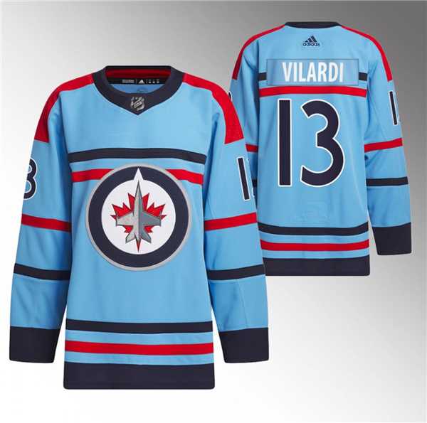 Men's Winnipeg Jets #13 Gabriel Vilardi Light Blue Anniversary Primegreen Stitched Jersey Dzhi,We sell and wholesale Men's Winnipeg Jets #13 Gabriel Vilardi Light Blue Anniversary Primegreen Stitched Jersey Dzhi on line form chian!